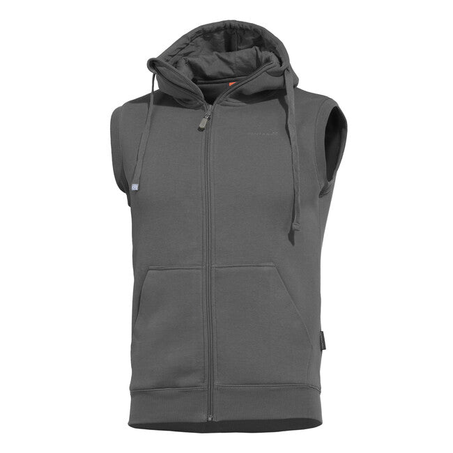 Pentagon Weste mit Kapuze, wolf grey