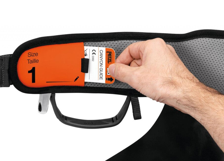 Petzl Canyon Guide Sit Harness, Black Pad