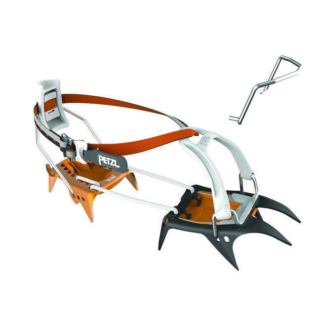 Petzl Irvis Hybrid Steigeisen, leverlock