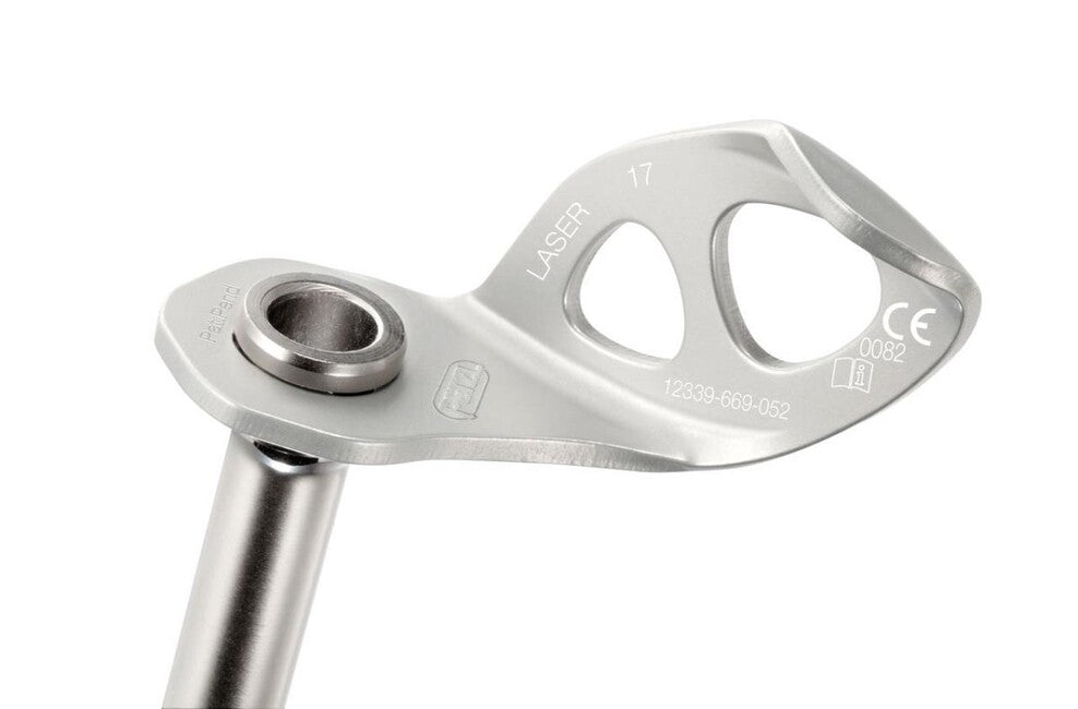 Petzl ladovcova skrutka Laser s plaketou