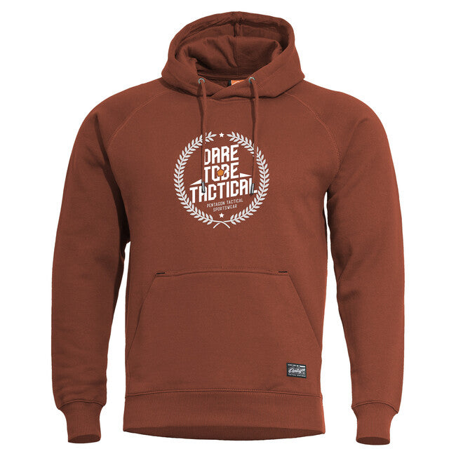 Pentagon Phaeton hoodie herren kapuzenpullover, maroon rot