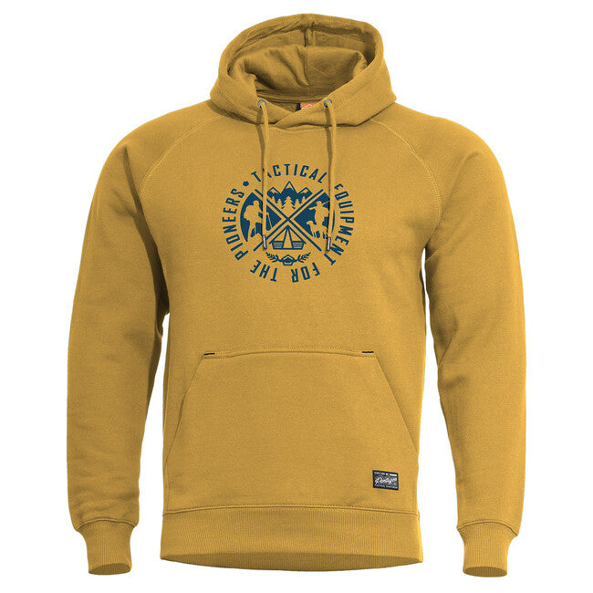 Pentagon Phaeton hood herren hoodie, toskanisch gelb