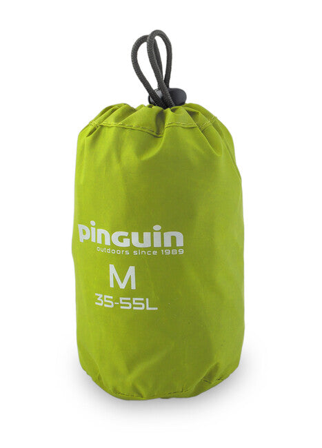 Pinguin Raincover Regenhülle für Rucksack 35-55L, gelb-grün