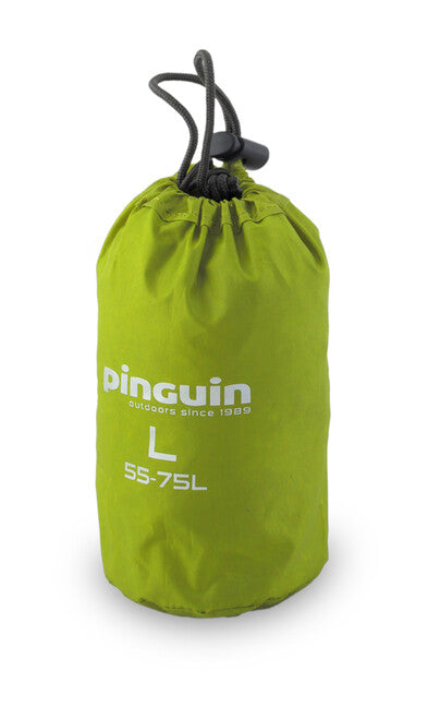Pinguin Raincover Regenhülle für Rucksack 55-75L, gelb-grün