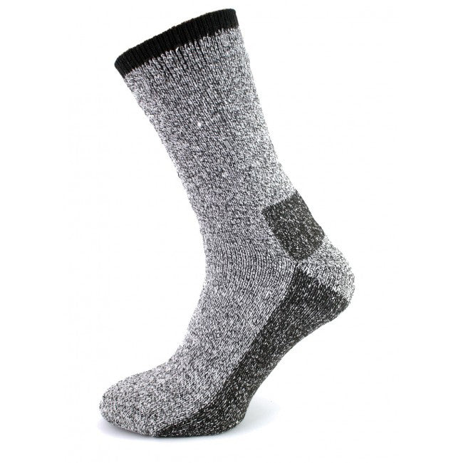 O&T Socken Polar 2-vrstvove termo 1 par, grau