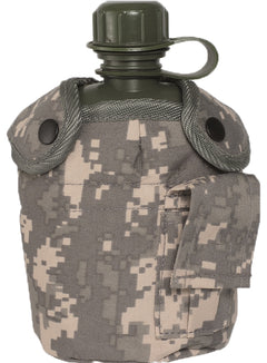 Mil-Tec US AT-Digital polna steklenica ALU s skledo, 1l