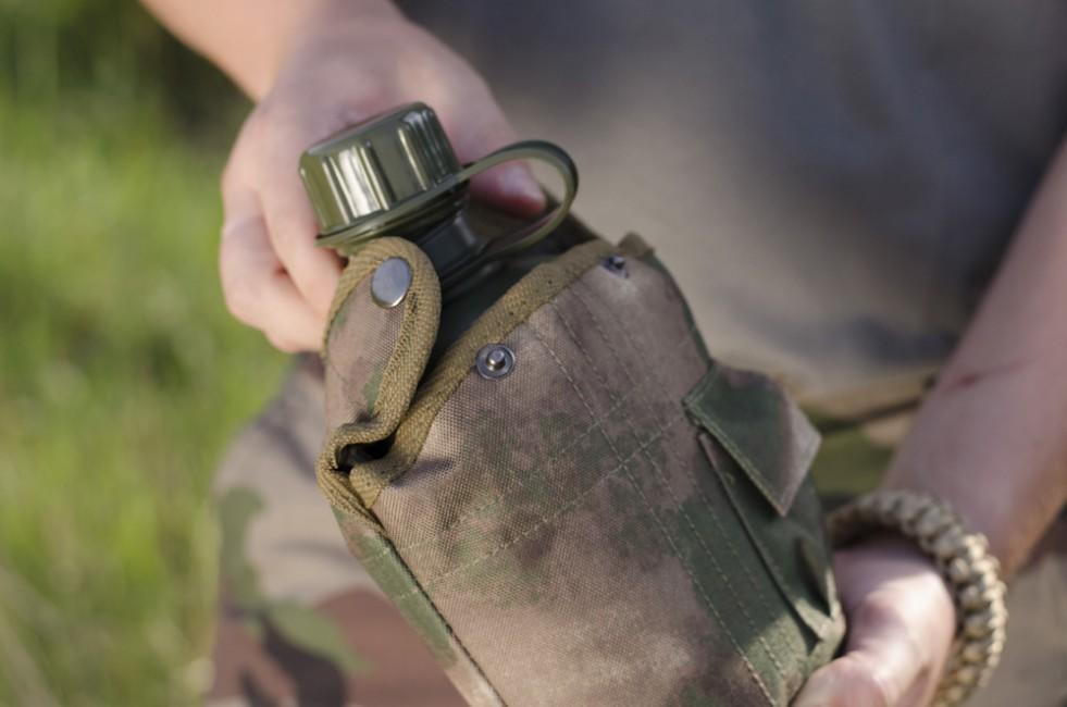 Victory US Feldflasche Muster HDT camo FG 1l