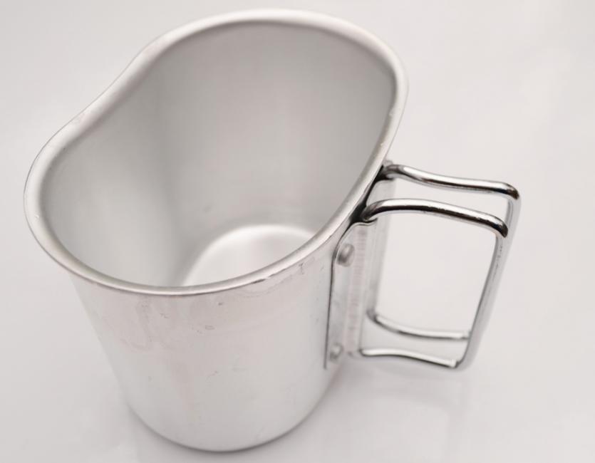 Mil-Tec US Coyote 1l Feldflasche mit ALU Schale