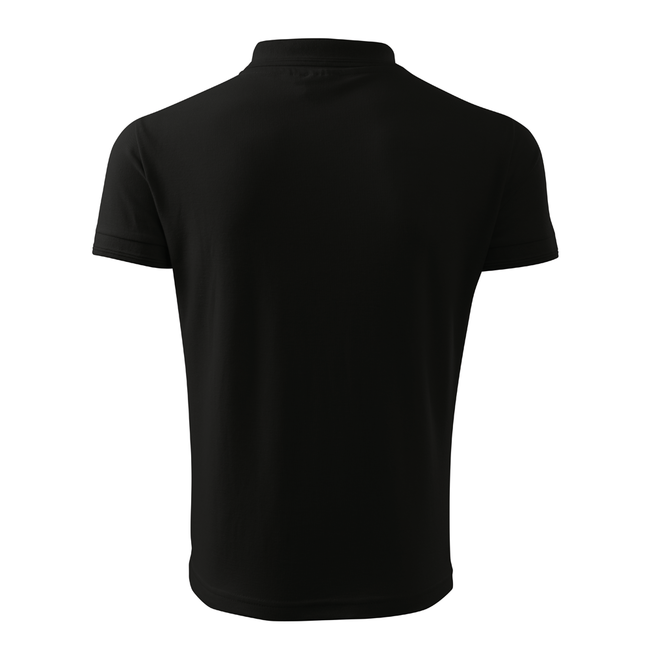 DRAGOWA Poloshirt Kleines farbiges slowakisches Wappen, schwarz 200 g/m2