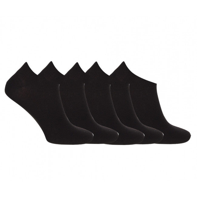 O&T Socken clenkove 5 parov, schwarz