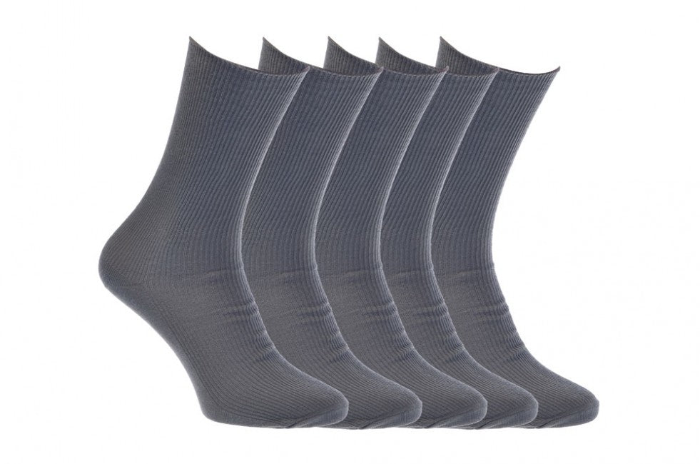 O&T Socken polovnicke 5 parov, oliv