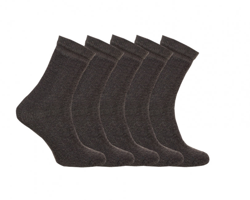 O&T Socken pracovne 5 parov, oliv