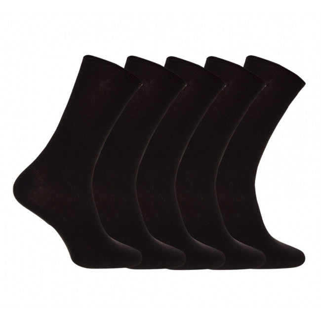 O&T Socken zdravotne 5 parov, schwarz