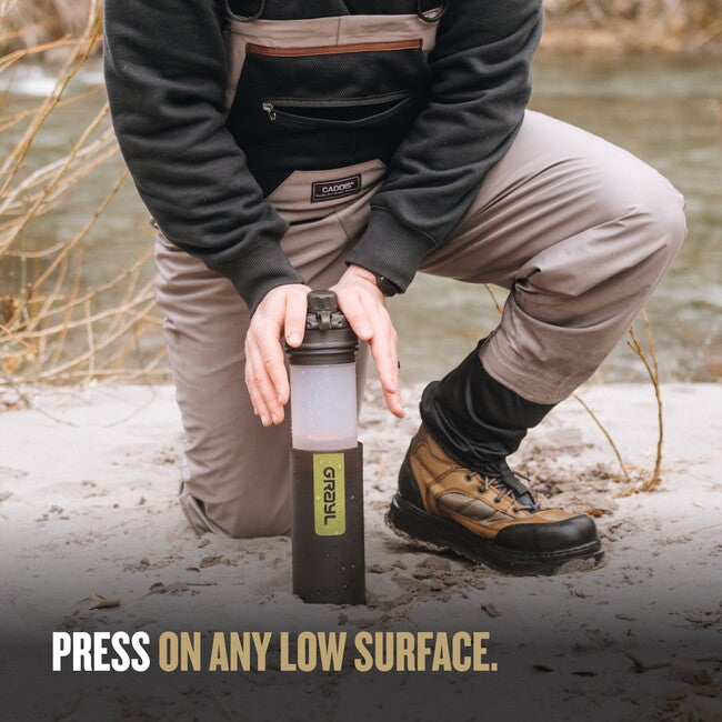 GRAYL Geopress Purifier Φιάλη Φιλτραρίσματος 710 ml, black camo