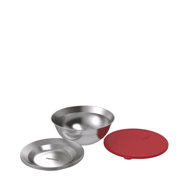 PRIMUS CampFire Servier-Set aus Edelstahl
