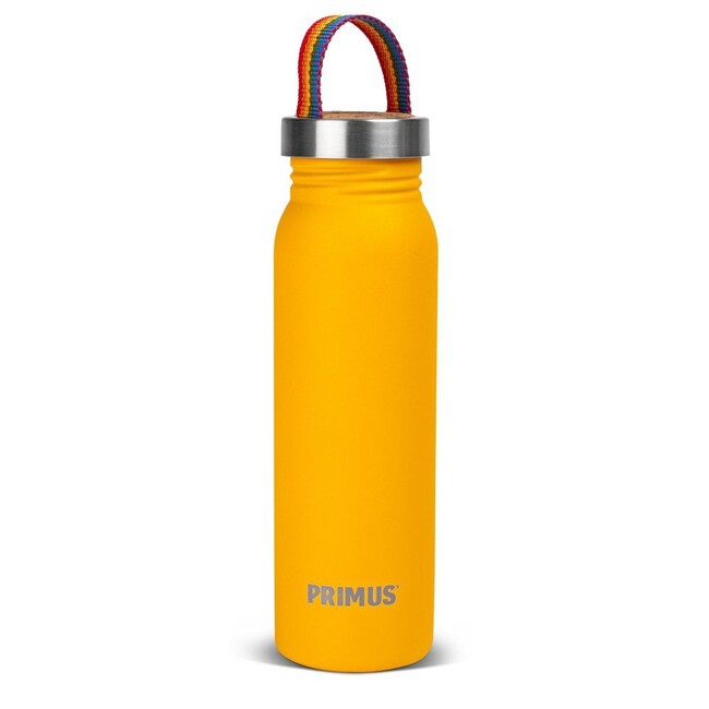 PRIMUS Klunken Edelstahlflasche 0,7 L gelb schillernd