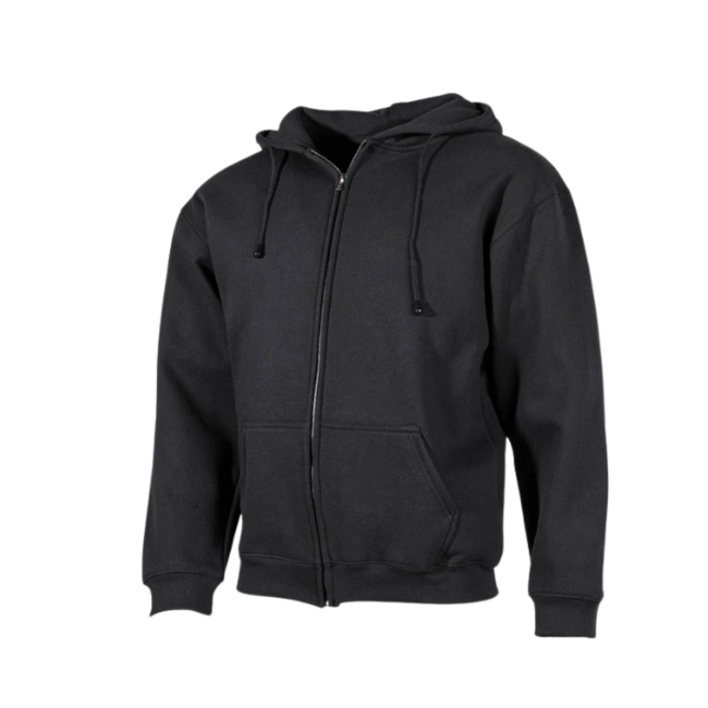 Pro company mikina Natural 340g/m2, čierna