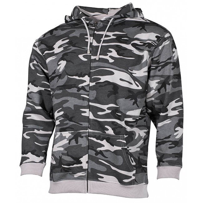 Pro company mikina Natural vzor urban-grau, 340g/m2