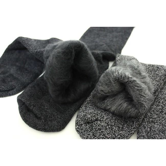 O&T termo Socken Mega Thermo 2-vrstvove 1 par, sivo-schwarz