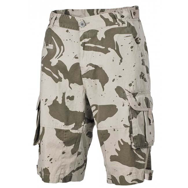 PureTrash Combo krátke nohavice vintage sandcamo