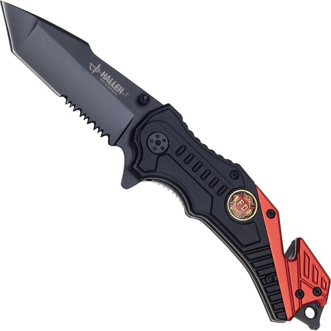Haller Rescue taschenmesser rot 83473