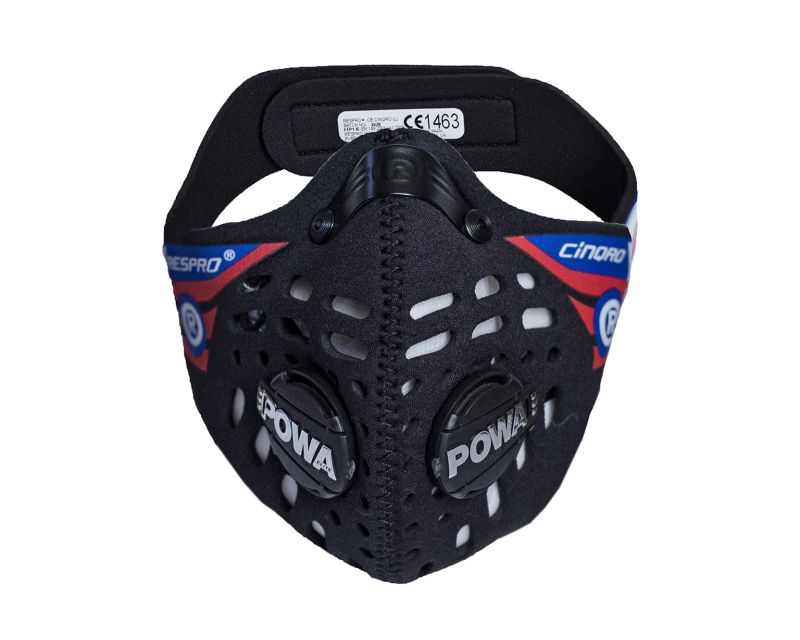Respro Cinqro Anti-Smog-Maske Schwarz