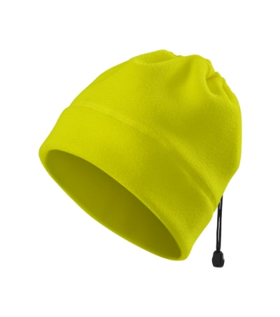 Rimeck Warn-Sicherheits-Fleece-Mütze Fluoreszierend Warngelb