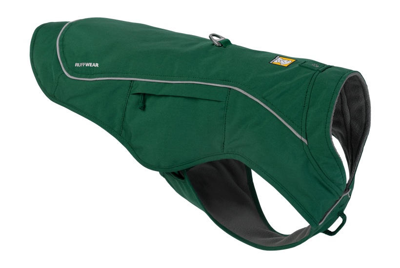 Ruffwear Fuse Jacke für Hund Übermantel, evergreen