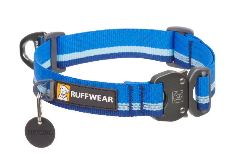 Ruffwear Top Rope halsband, blue pool