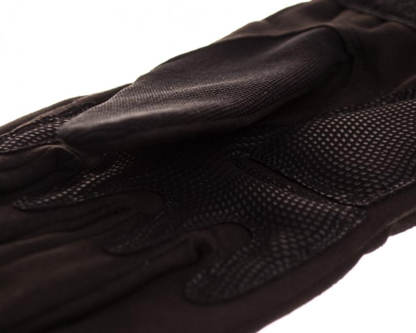 O&T Handschuhe ochranne kozene Ouk, schwarz cele