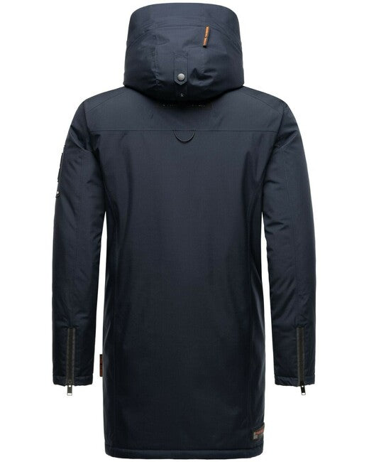 Stone Harbour RAGAAN herren-Winterjacke mit Kapuze, marineblau