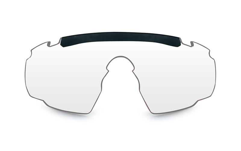 WILEY X Sabre Advance schutzbrille mit wechselgläsern, schwarz