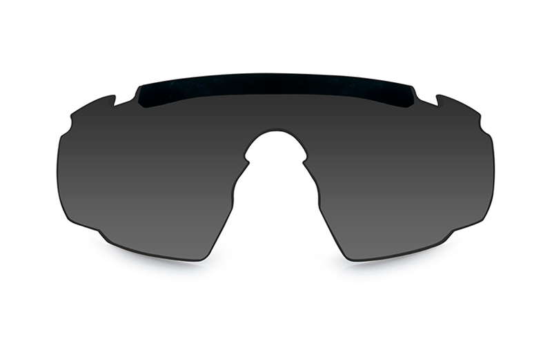 WILEY X Sabre Advance schutzbrille mit wechselgläsern, schwarz
