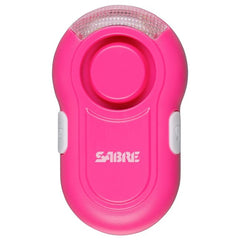 SABRE RED Clip-On LED-Personenalarm, 120 dB, rosa