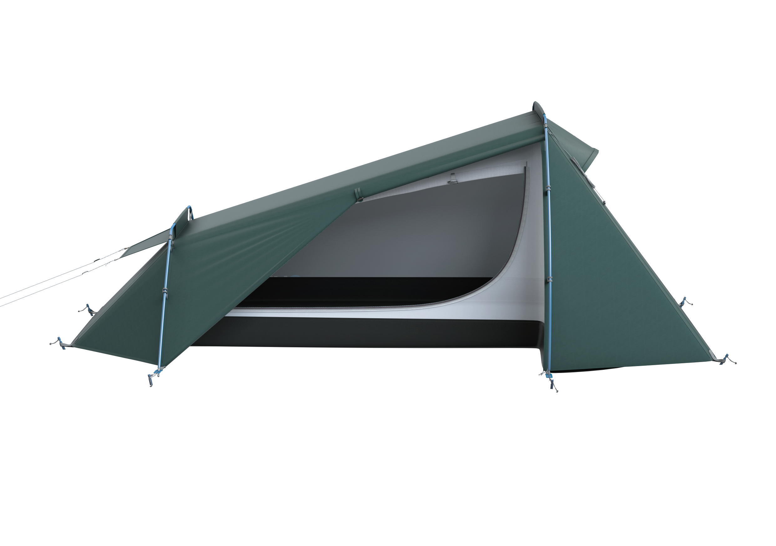 Husky Sawaj 1 ultraľahký stan pre 1 osobu, dark green