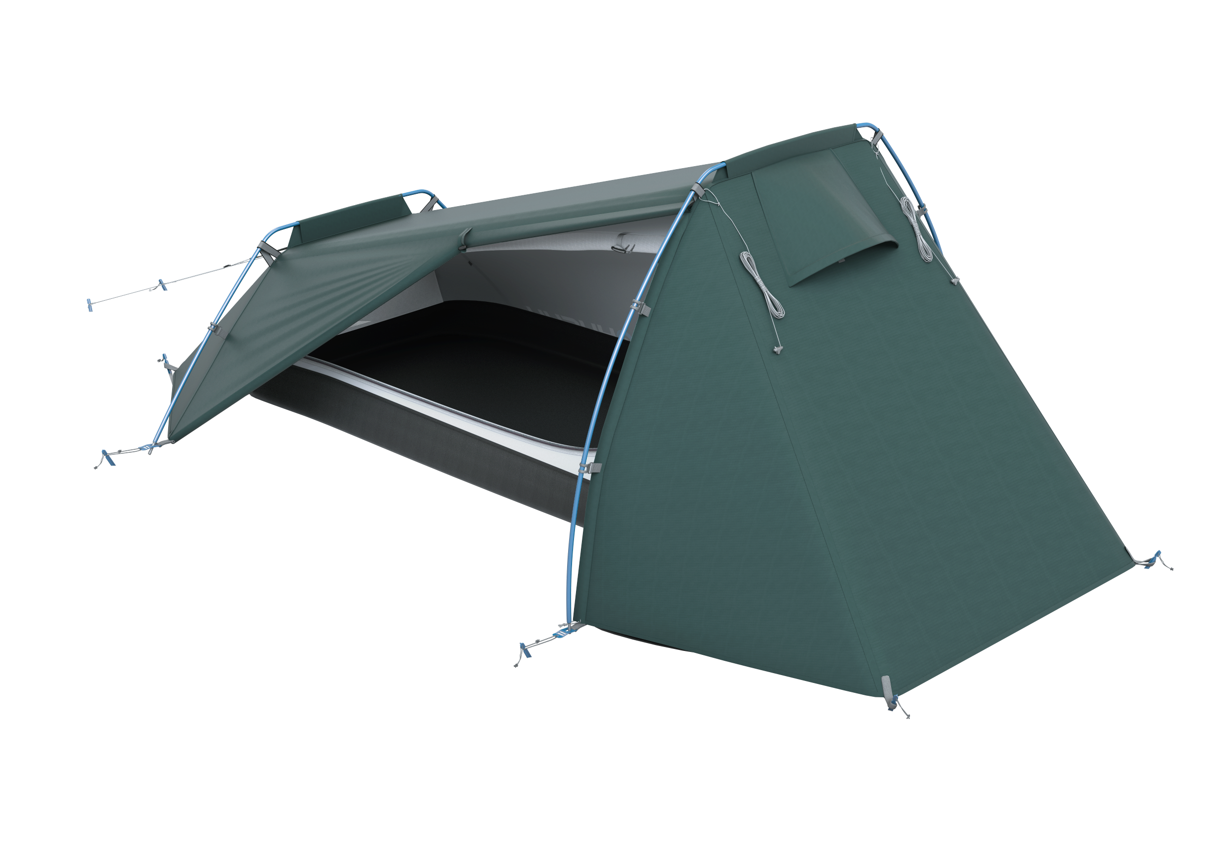 Husky Sawaj 1 ultraľahký stan pre 1 osobu, dark green