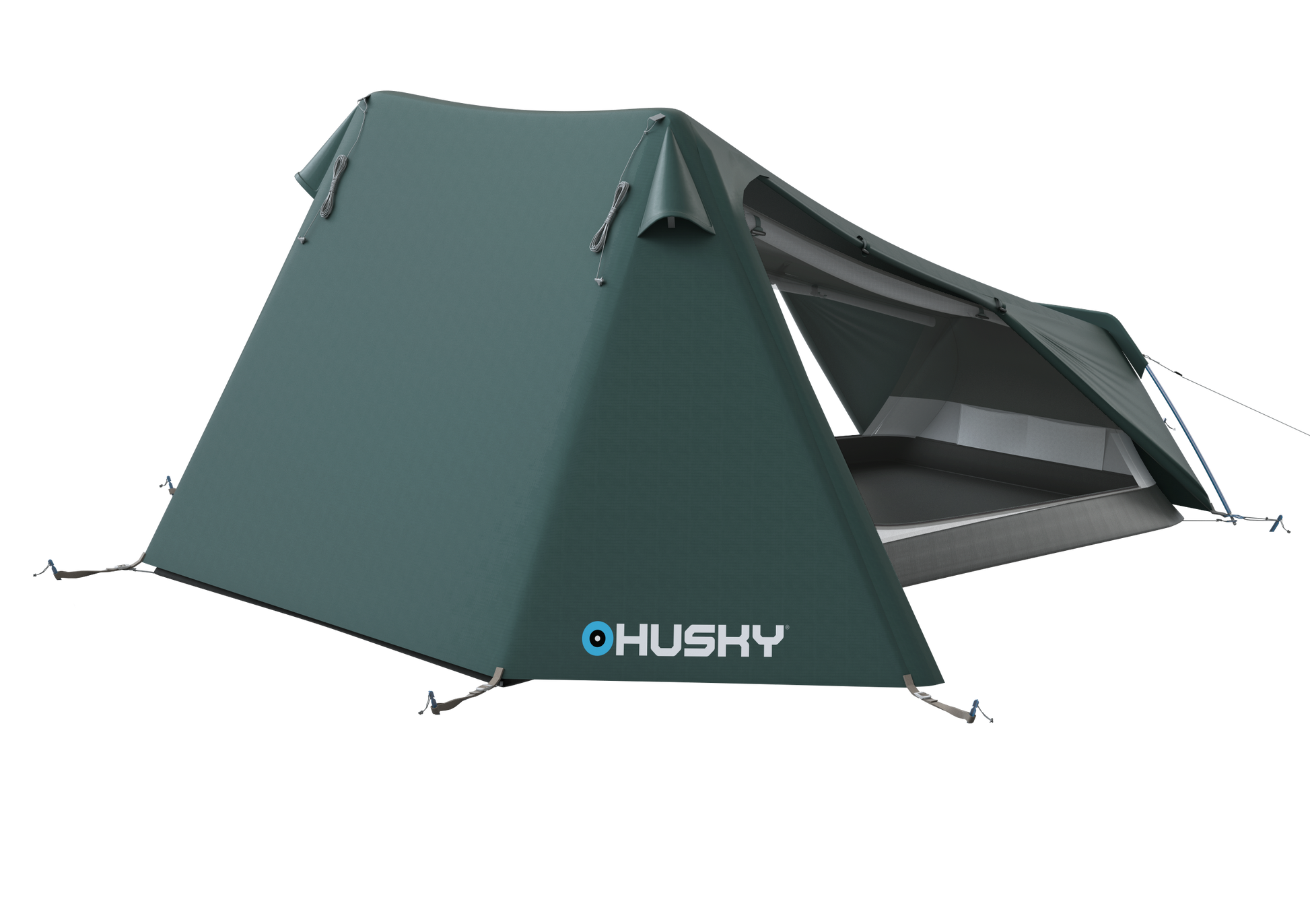 Husky Sawaj Peak 3 ultraľahký stan pre 3 osoby, dark green