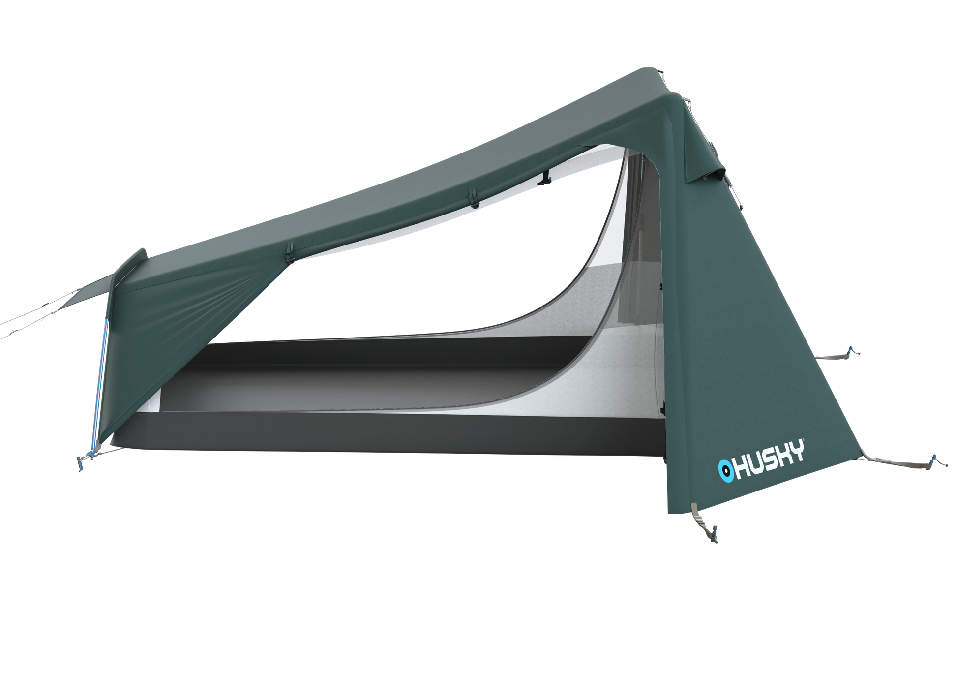 Husky Sawaj Peak 3 ultraľahký stan pre 3 osoby, dark green