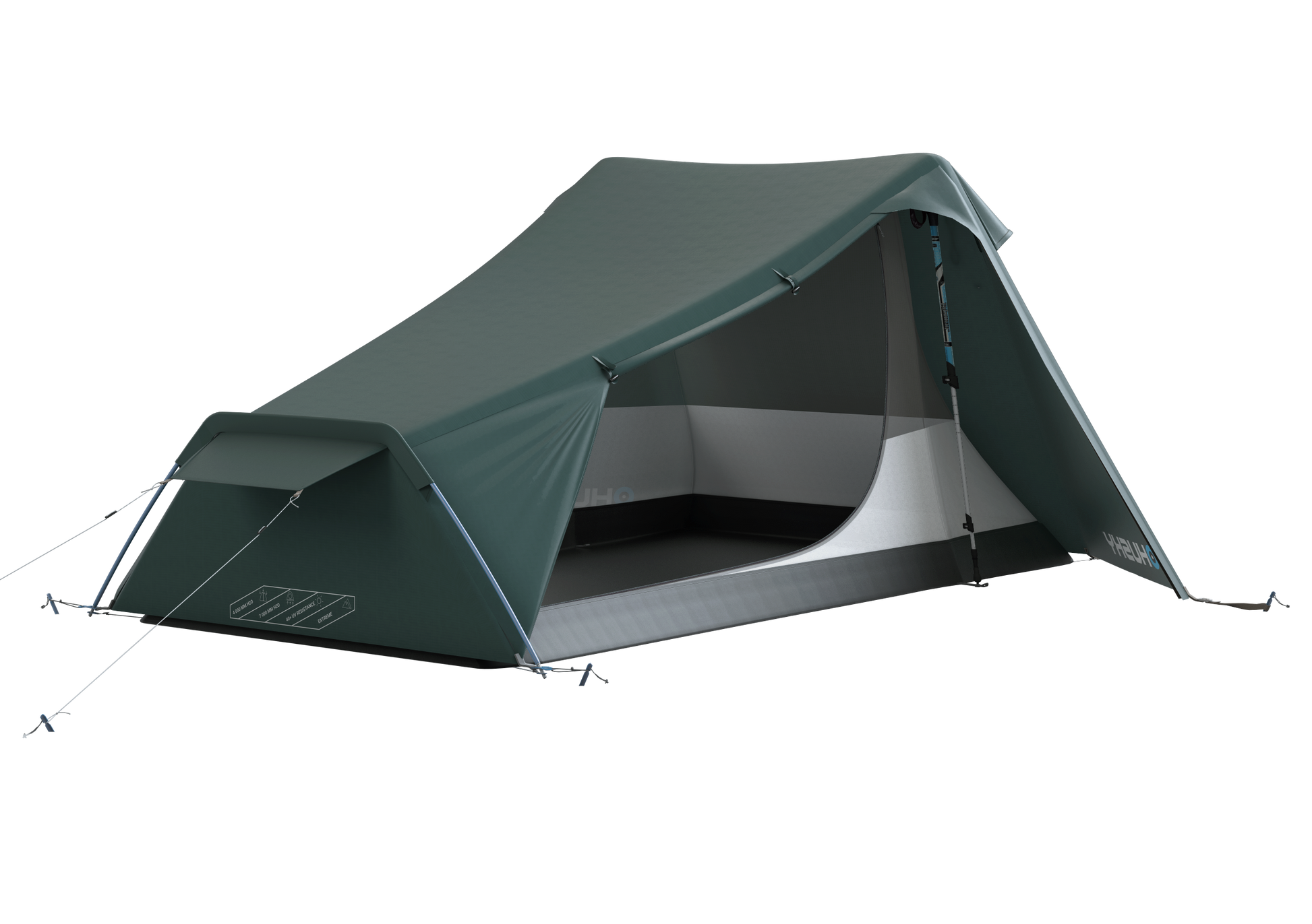 Husky Sawaj Peak 2 ultraľahký stan pre 2 osoby, dark green