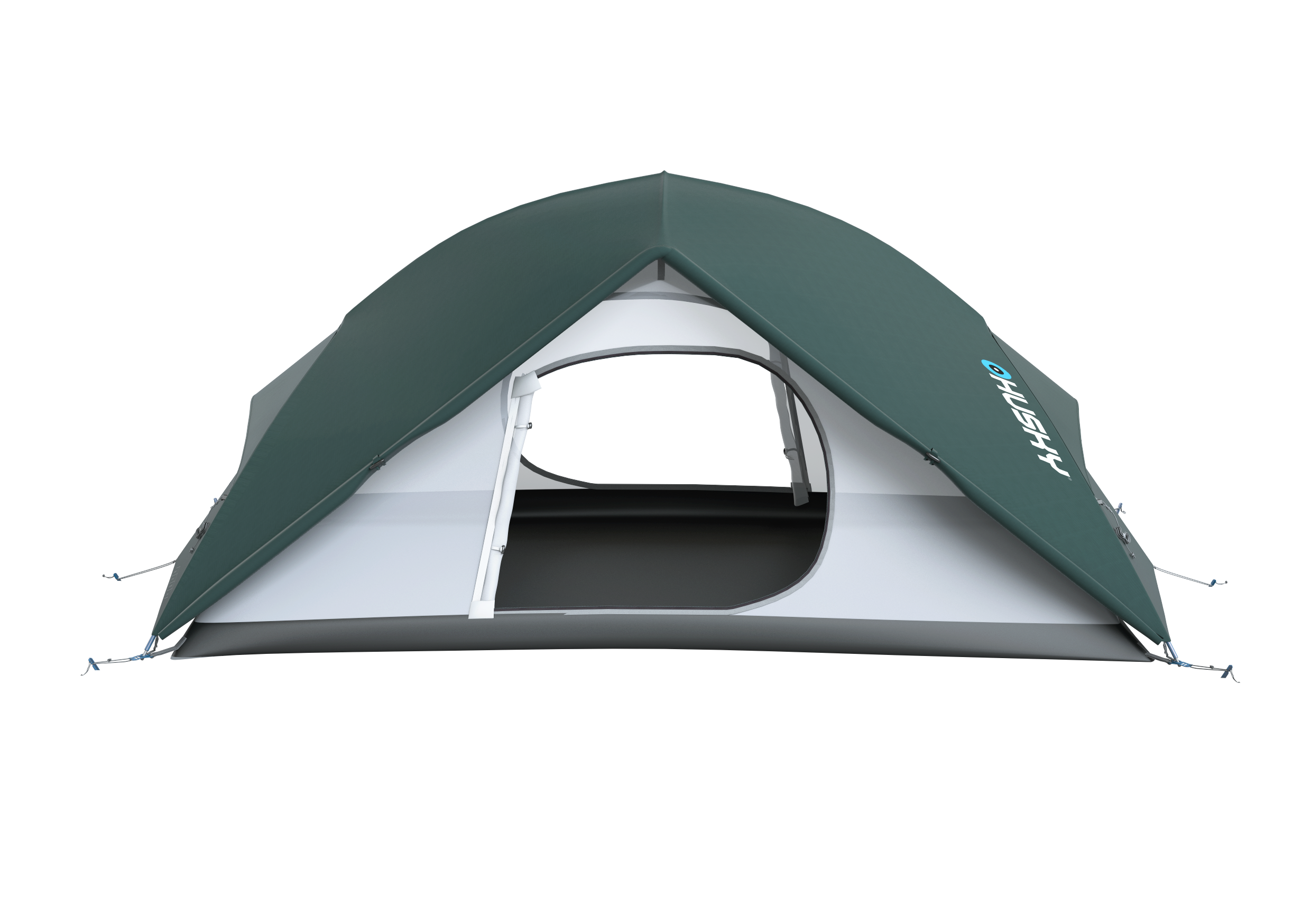 Husky Sawaj Quest 2 ultraľahký stan pre 2 osoby, dark green
