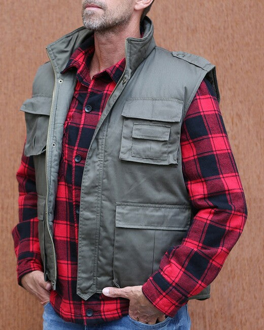 Brandit Ranger Weste, darkcamo