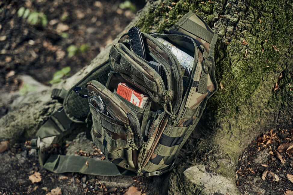 Brandit US Cooper Shoulder Bag, Multicam
