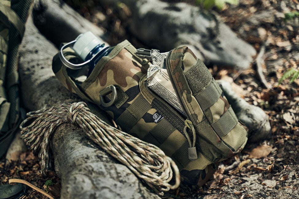 Brandit Molle Water Bottle Pouch II, Black