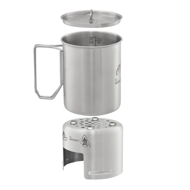 Helikon-Tex Pathfinder Edelstahlflasche und Kochset