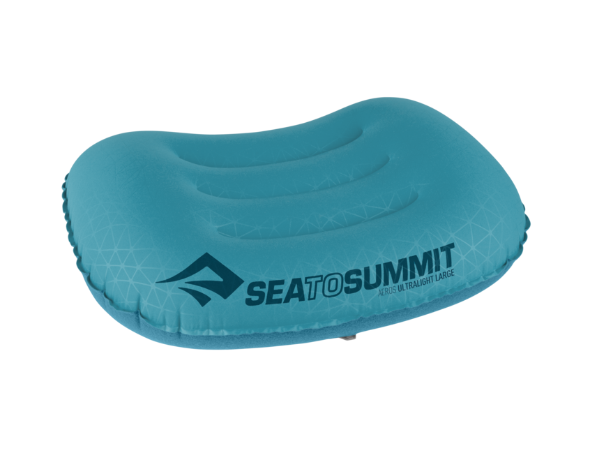 SEA to Summit Aeros Ultraleichtes Reisekissen groß aqua