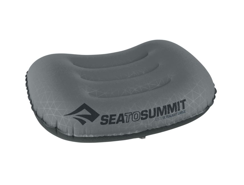 SEA to Summit Aeros Ultraleichtes Reisekissen groß grau