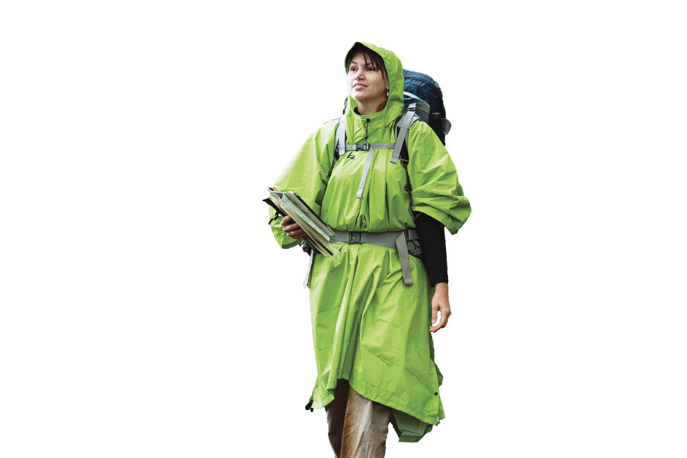 SEA to Summit Poncho 70D Nylon, grün