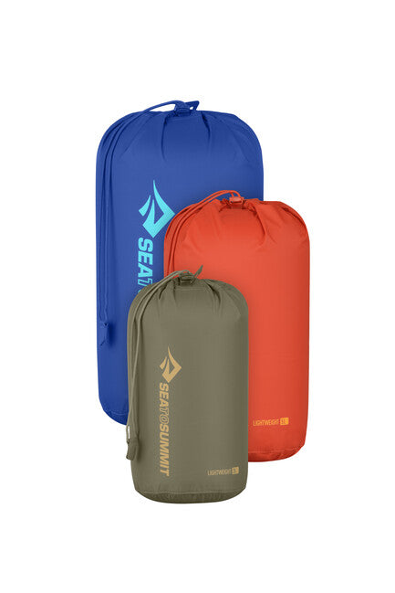 SEA to Summit Set aus leichten, wasserdichten taschen, 3, 5, 8L, mehrfarbig