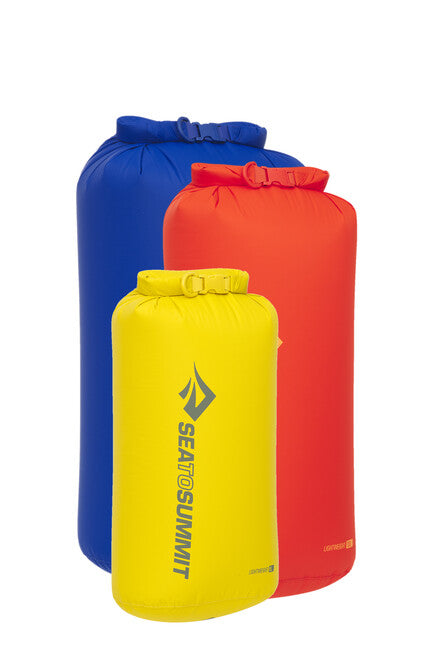 SEA to Summit Set aus leichten wasserdichten taschen, 8, 13, 20L, Multi Colour