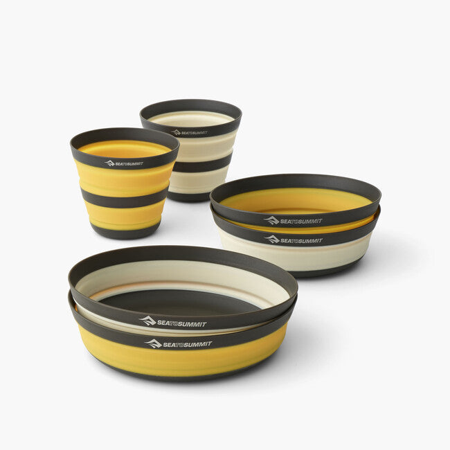 SEA to Summit Frontier Klappbares Essgeschirr-Set, 6-teilig, 2 Stück